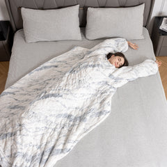 Wearable Heated Throw Blanket