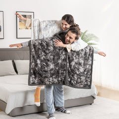 Wearable Heated Throw Blanket