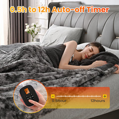 Electric Heating Blanket Marble Grey