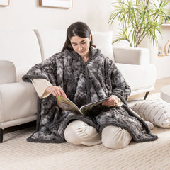 Wearable Heated Throw Blanket