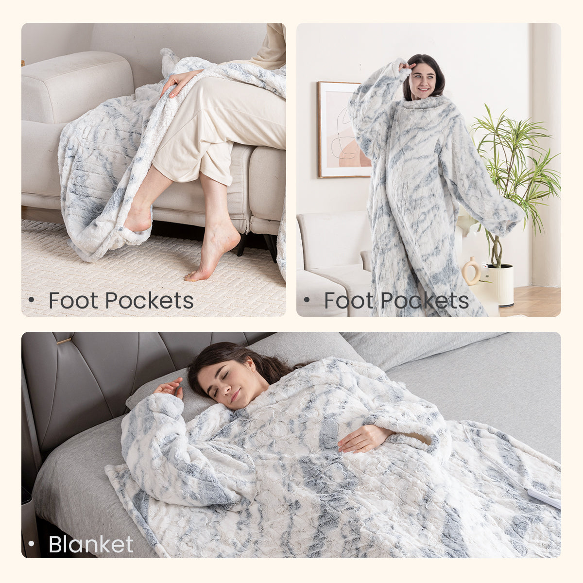 Wearable Heated Blanket