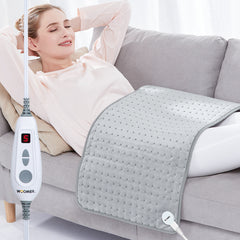 Electric Heating Pad - Gray 12"×24"