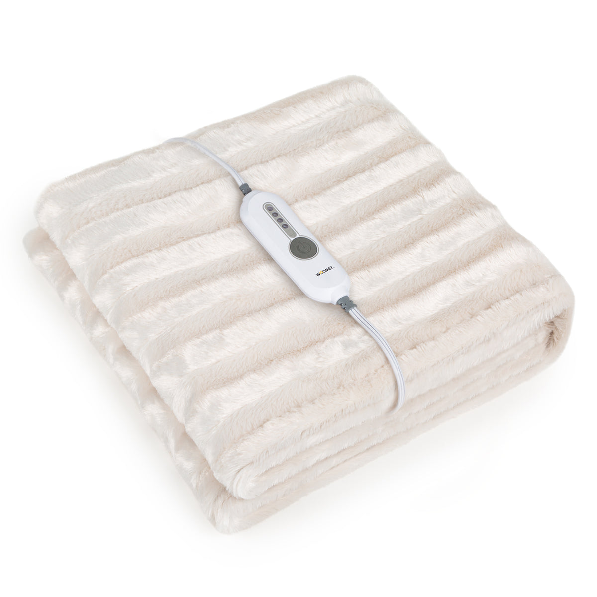 Electric Heating Throw - White