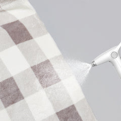 Electric Heating Pad - Gray White Plaid