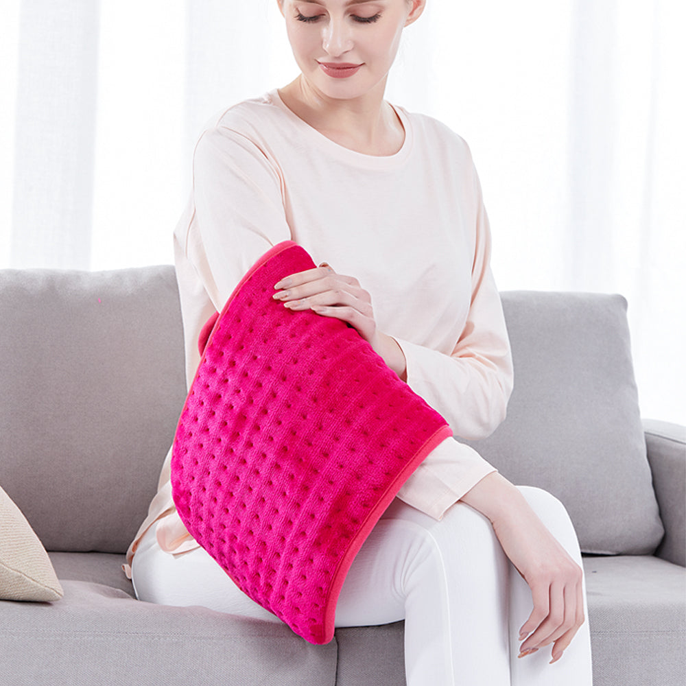 Electric Heating Pad - Magenta 12"×24"