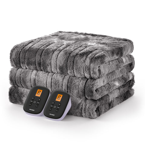 Electric Heating Blanket - Marble Grey 90"x 100"